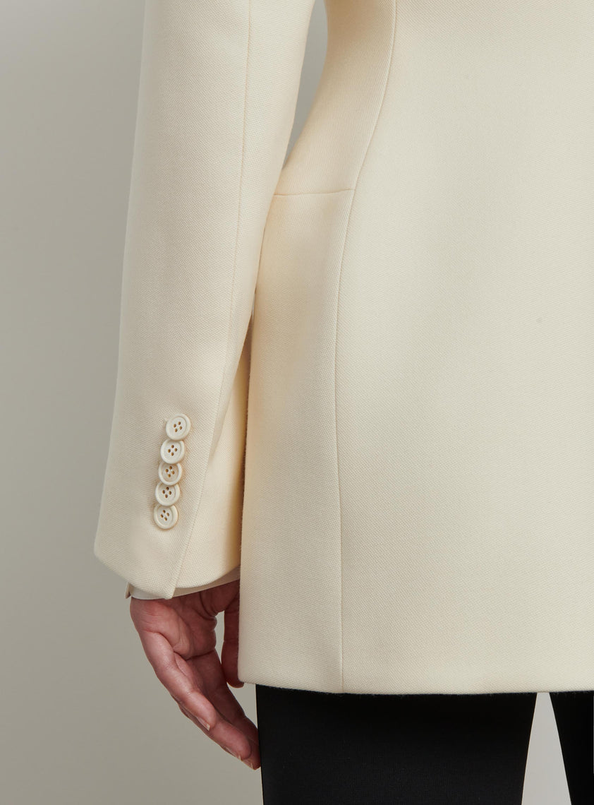 Double Breasted Contour Blazer